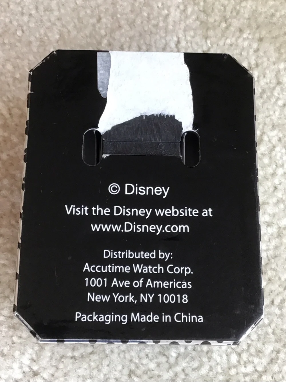 Disney Accutime Mickey Mouse Watch in Original Box, 2013